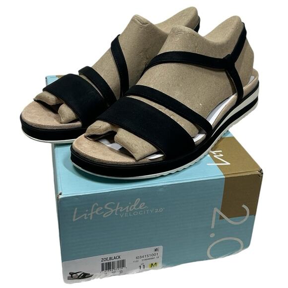 Life Stride Shoes - Life Stride ZOE 2.0 Velocity Sandals NWT in Box Size 11